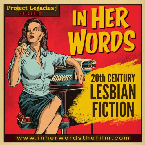 In Her Words: 20th Century Lesbian Fiction film graphics