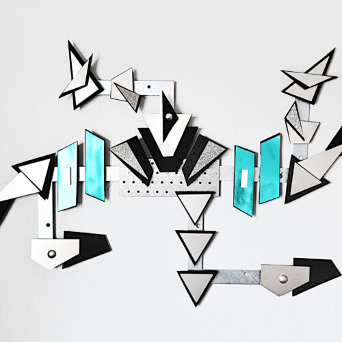 Bomber Magnetic Interactive Wall Sculpture