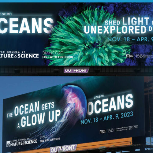 Billboards - Unseen Oceans Exhibit, Denver Museum of Nature and Science