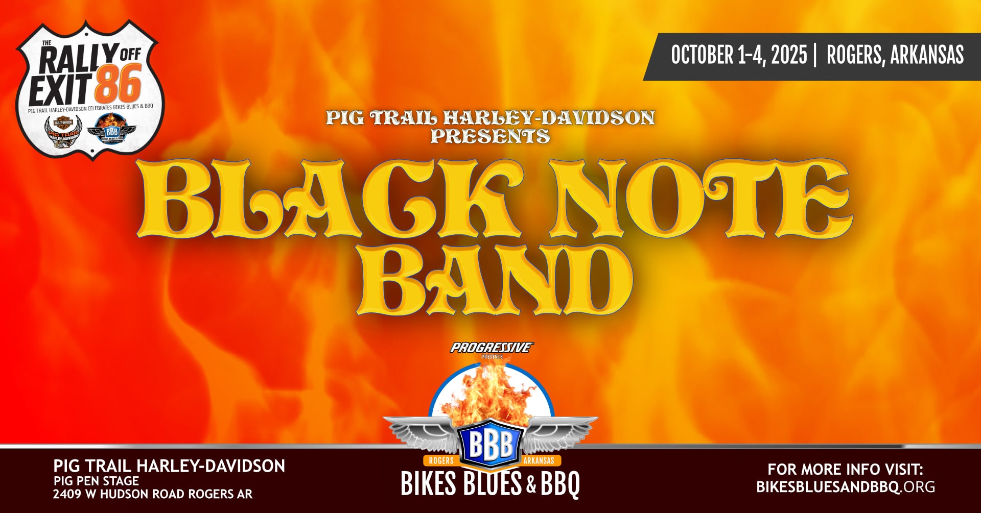 Black Note Band – Bikes Blues & BBQ