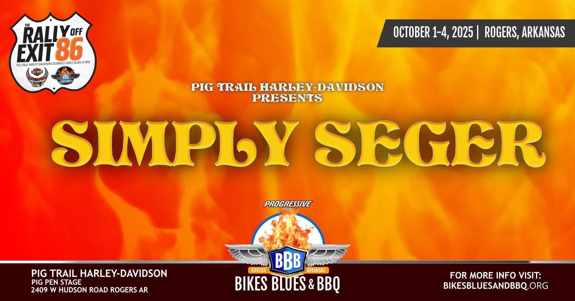 Simply Seger – Bikes Blues & BBQ