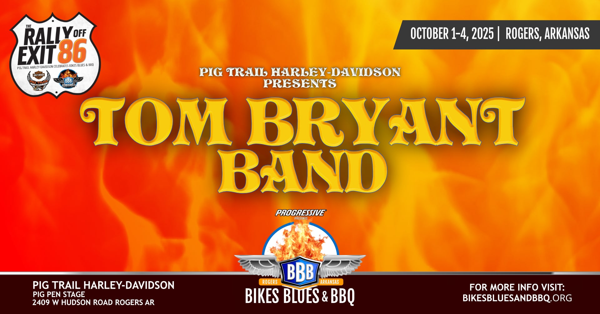 Tom Bryant Band – Bikes Blues & BBQ