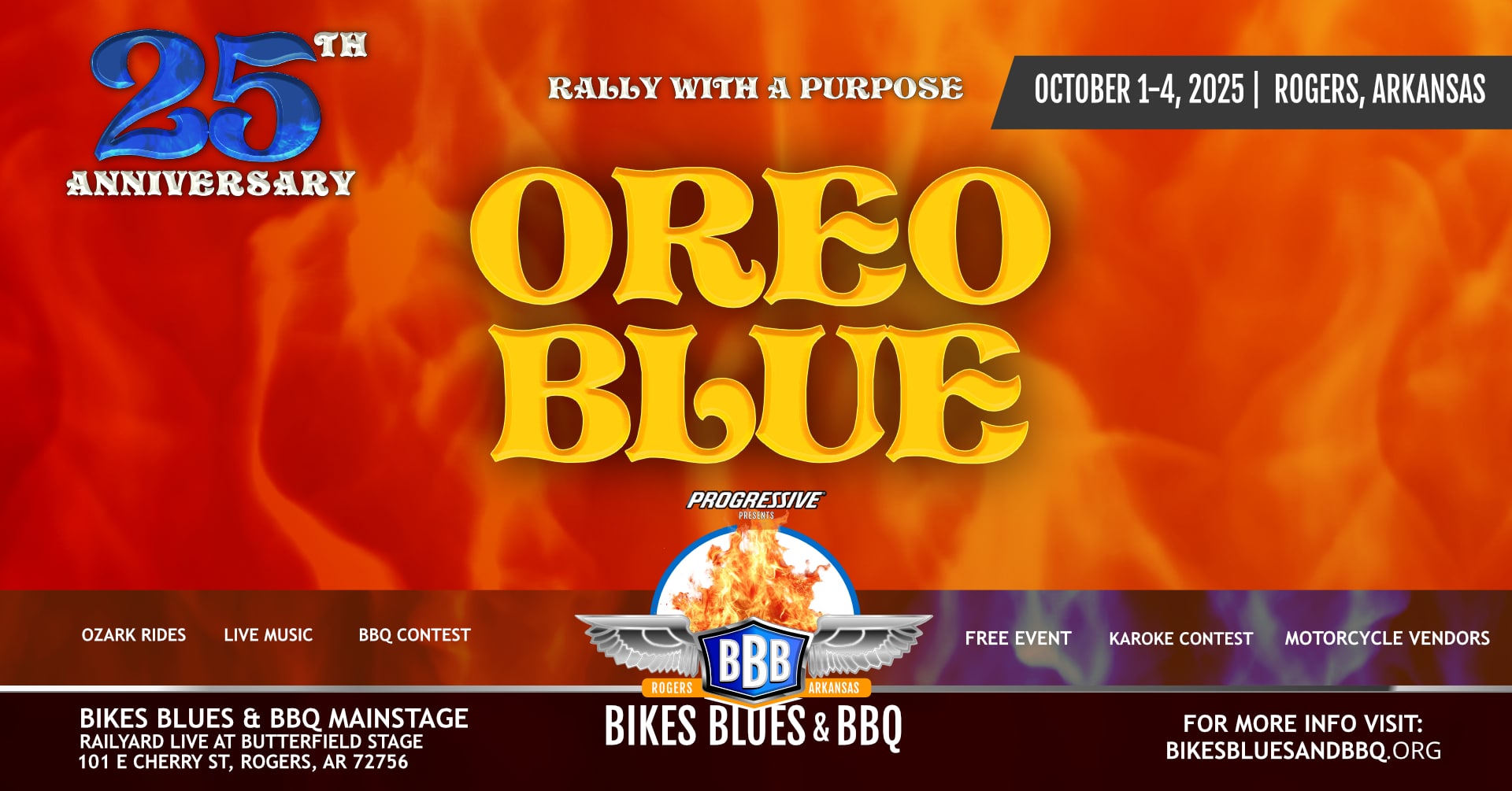 Oreo Blue – Bikes Blues & BBQ