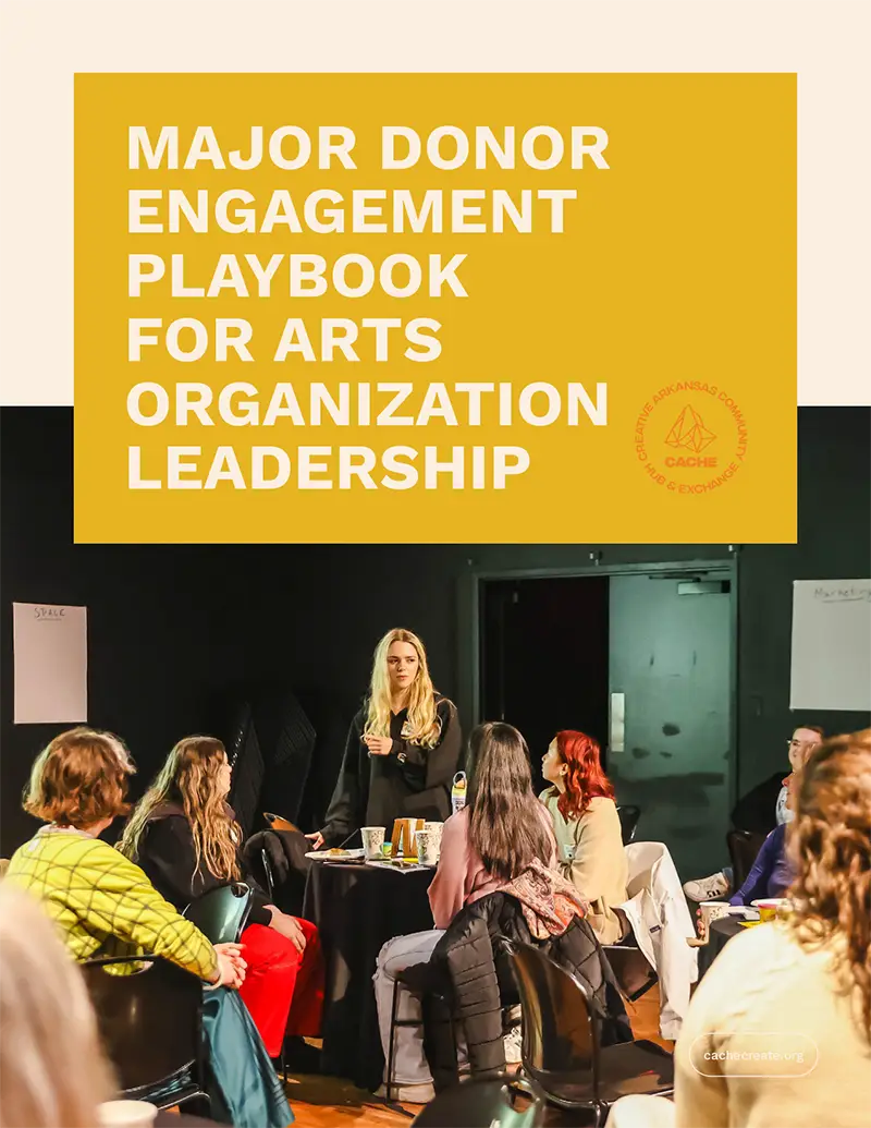 Major Donor Engagement Playbook for Arts Organization Leadership PDF