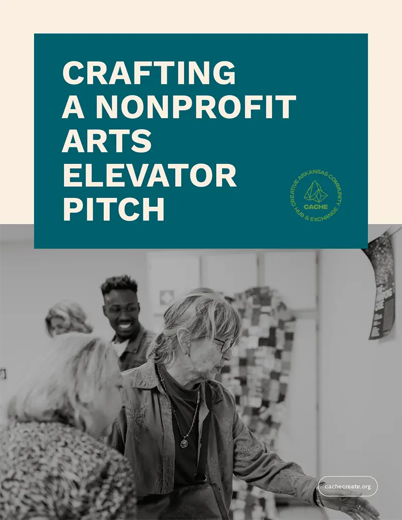 Crafting a Nonprofit Arts Elevator Pitch PDF