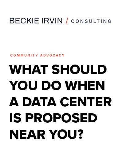 What to do if a Data Center is planned in your community cover image